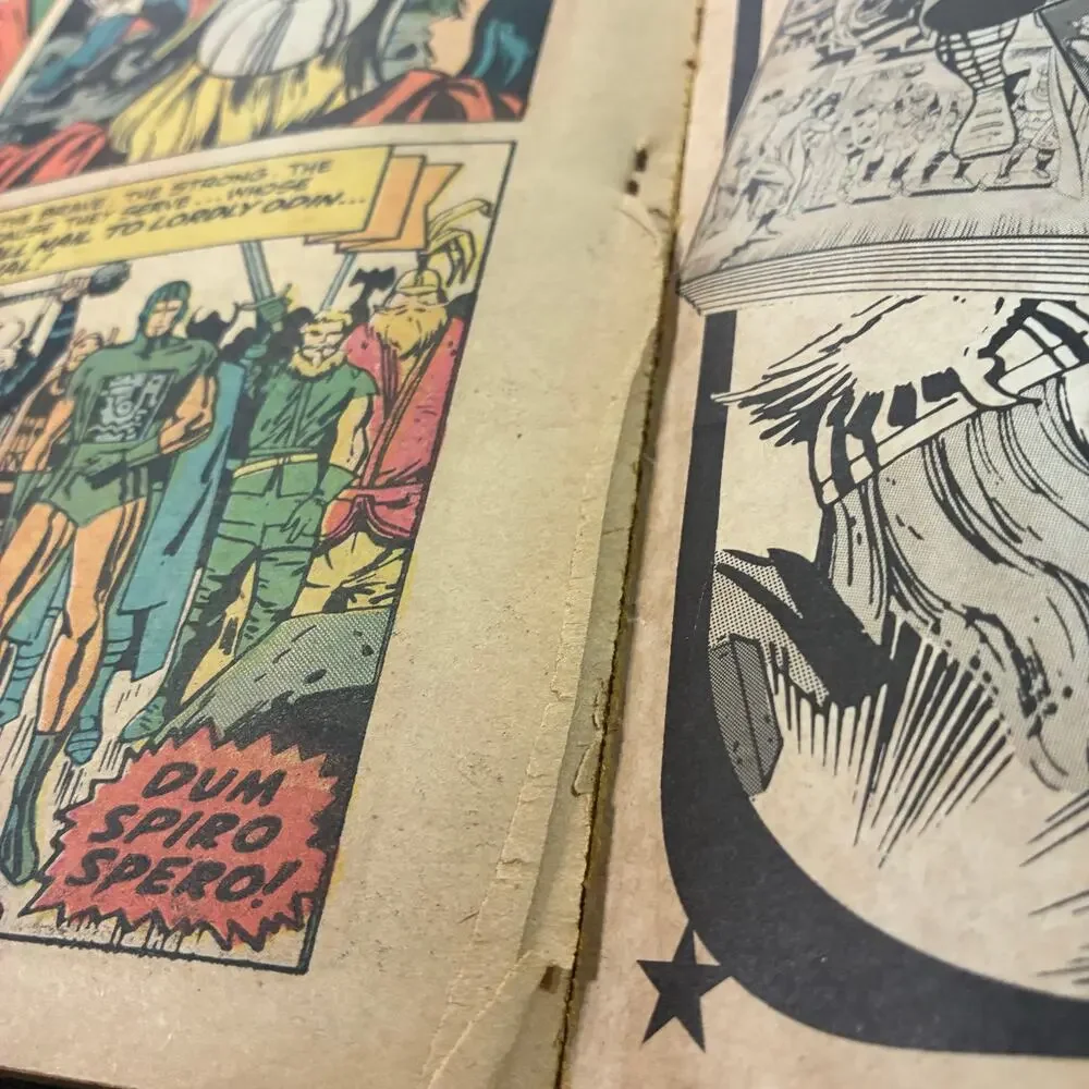 Vintage 1976 Marvel Treasury Edition #10 Mighty Thor Jack Kirby Comic See Descr